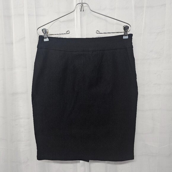 NWT Kate Kaslin Black Bodycon Pencil Skirt Mini Retro Office Party L - Picture 14 of 14